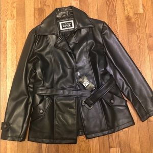New with tags never used leather jacket